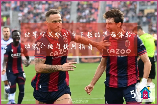 世界杯买球安卓下载的界面体验:功能介绍与使用指南